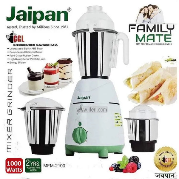 Jaipan Family Mate 1000W Blender 3jar