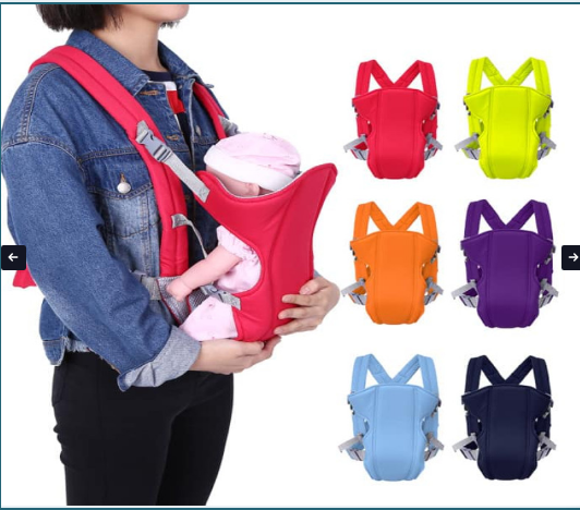 Premium Quality 4-in-1 Baby Carrier